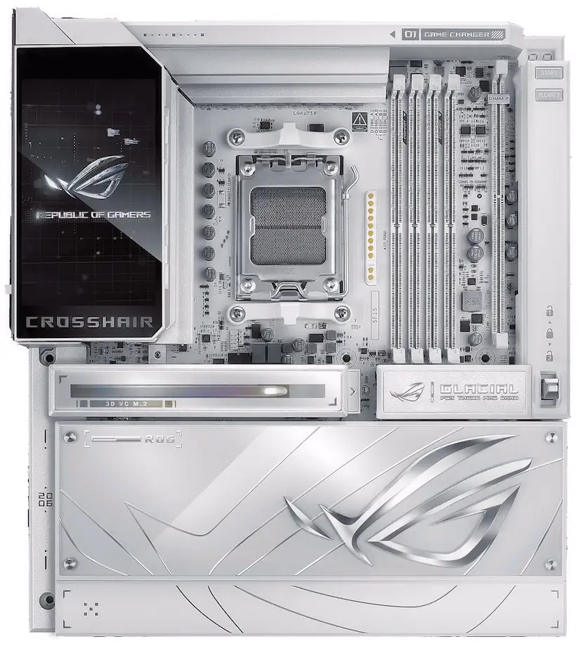 Montaje Placa Base ASUS ROG CROSSHAIR X870E GLACIAL Ajalvir Ajalvir Gaming - Montaje Placa Base ASUS ROG CROSSHAIR X870E GLACIAL Ajalvir